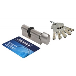 กระบอกสูบประตูระบบ Gerda Pro (WKM4Z) 40K/30เกียร์นิกเกิลซาติน - Product Image 1