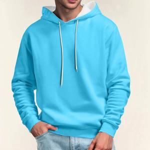 Sudadera con capucha de algodón de alta calidad con logo impreso, sudadera con capucha lisa para hombre, sudaderas con capucha para hombre - Product Image 3
