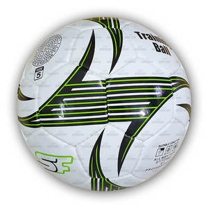 Match officiel Ballon de football d'entraînement personnalisé pour jeunes et adultes Construction en PVC durable Rétention d'air élevée Tailles attrayantes 3 et 5 - Product Image 2