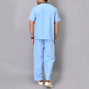 ชุดสครับสำหรับผู้ชายชุดขัดผิววัสดุผ้าฝ้ายแห้งเร็วสำหรับผู้ชายชุดขัดผิวสำหรับผู้ชายทำจากวัสดุผ้าฝ้ายแบบสั่งทำ2025 - Product Image 2