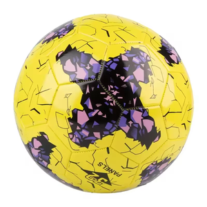 URBANGAZER INDUSTRIES Official Professional Soccer Ball Hand-<b>Stitched</b> Size 5 Training High Air Foldable Logo Portable - Product Image 3