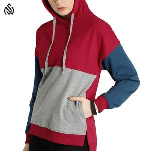 Jersey con capucha gruesa para mujer, forro polar de manga larga de Color sólido para invierno, estampado personalizado, estilo de bolsillo, sudadera transpirable para mujer - Product Image 2