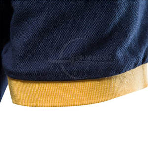 2025 hommes pour Polo t-shirts haute qualité 100% coton tissu respirant personnalisé en gros - Product Image 4