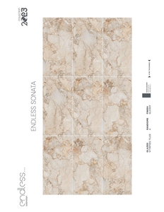 Carreaux en porcelaine émaillée EL SONATA-Carreaux d'intérieur modernes antidérapants pour villa et centre commercial - Product Image 2