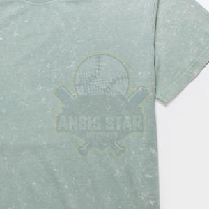 Camiseta de lavado ácido para hombre más vendida Diseño suave al tacto personalizado Precio bajo Opciones de personalización al por mayor - Product Image 6