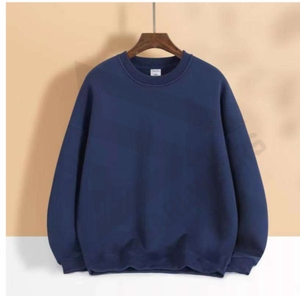 เสื้อสเวตเชิ้ตผู้ชายสไตล์ลำลองสำหรับฤดูหนาว ผ้าฟลีซคอตตอนคุณภาพสูง ปักโลโก้ตามสั่ง ดีไซน์ใหม่ ผลิตตามแบบ OEM - Product Image 4