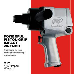 Clé à chocs pneumatique Super Duty 271 1 pouce avec mécanisme à double marteau, couple maximal de 1100 pi-lbs, poignée pistolet, personnalisable OEM - Product Image 4