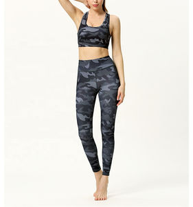 Ropa de Fitness de gimnasio de gran tamaño reversible para mujer, conjuntos de Yoga de nuevo estilo informal para entrenamiento, opciones de talla grande - Product Image 3