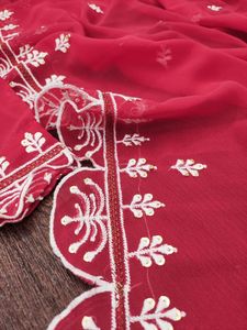 Premium Designer Readymade bordado indio paquistaní Kurtis moda dibujado a mano impresión Salwar para adultos - Product Image 3