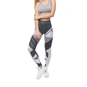 Wholesale Custom Mid-Waisted Anti-Bacterial Breathable Quick Dry Sports Workout <b>Yoga</b> <b>Pant</b> Leggings Women Soft Polyester Gym - Product Image 4