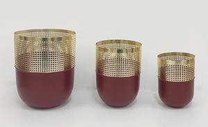 Maceta y maceta de metal con etiquetado privado con construcción sostenible adecuada para compradores conscientes de lo verde - Product Image 3