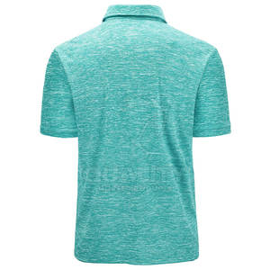 Venta al por mayor de fábrica de suministro personalizado logotipo de los hombres para la camisa de Polo de manga corta 100% algodón Casual camiseta sólida de manga corta de algodón Polo - Product Image 3