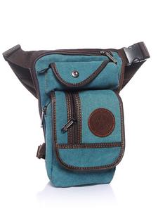 Sac de jambe en toile décontracté pour hommes, sac de cuisse pour le cyclisme en plein air - Product Image 2