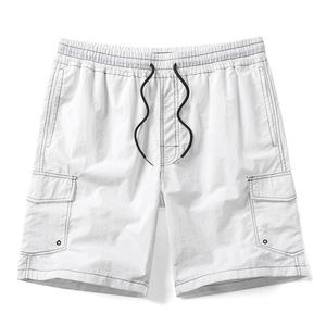 บริการ OEM ขายส่ง กางเกงขาสั้นผู้ชายแบบลำลอง ดีไซน์สั่งทำได้ ผ้าโพลีเอสเตอร์ 100% ผ้าตาข่ายย้อนยุค แห้งเร็ว ระบายอากาศได้ดี เหมาะสำหรับออกกำลังกาย - Product Image 6