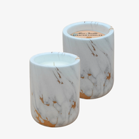 Velas Aromáticas al por Mayor ODM/OEM en Frascos de Cerámica, Cera de Soya, Cilíndricas, Hechas a Mano, Aromas Personalizados, Decoración para Navidad, Bodas y Hogar