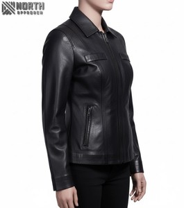 แจ็กเก็ตหนังแท้แจ็กเก็ตหนังแท้แฟชั่นดีไซน์ใหม่ - Product Image 3