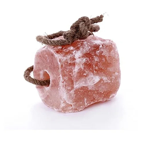 Bloque de Sal Pura en Cuerda para Lamer - Suplemento de Proteína Animal 100% Natural de Sal Rosa del Himalaya, 60% mín. de Proteína, 1% de Aditivos - Product Image 5