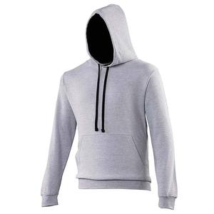 Chaqueta de invierno para hombre al por mayor, forrada, acogedora, de felpa francesa, con logo impreso frontal, cortavientos y ecológica con capucha - Product Image 4