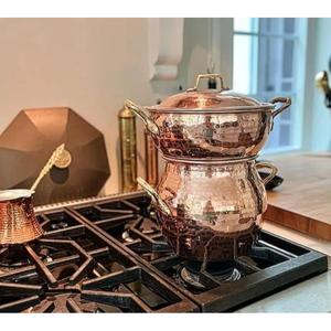 Productos de Cobre Marroquíes Hechos a Mano, Artesanía Tradicional, Decoración para el Hogar, Utensilios de Cocina, Artículos Metálicos Decorativos, Idea de Regalo Única - Product Image 1