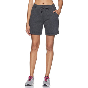 Pantalones cortos de la mejor calidad para mujer, cierre con cordón, secado rápido, de algodón 100% Material, impresión ligera de logotipo personalizado - Product Image 1