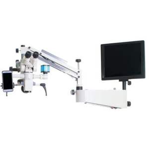 MICROSCOPIO DENTAL DE DISEÑO DURADO DE ALTA CALIDAD MICROSCOPIO DE MONTAJE EN EL TECHO CON SOPORTE MÓVIL... - Product Image 4