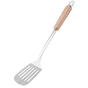 Ensemble de spatules en acier inoxydable, grand outil de cuisine avec grattoir pour plaque chauffante, spatule à crêpes et retourneur à hamburgers - Product Image 3
