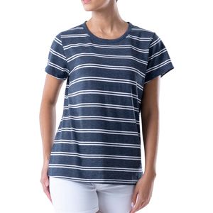 Camiseta transpirable personalizada de alta calidad de verano 2024 para mujer, 100% de algodón, ajustada, cuello redondo, cuello Polo, técnica lisa, talla XL - Product Image 5