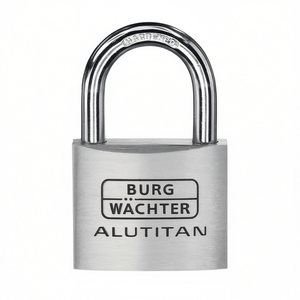 Cylinder <b>Padlock</b> 770/40 40mm Aluminum Lock Body Keyed Differently Bicycle Lock by BURG-WCHTER - Product Image 3