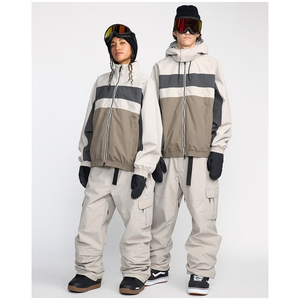 2026 Unisex Snowboard Ski Suit Ski Waterproof Breathable Soft Snowboarding Suit Women& Men Insulated Ski Jacket And Pants - Product Image 1