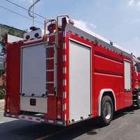 Camion de pompiers haute performance à bon prix, Sinotruk Howo TX 4x2 double cabine 10 m³