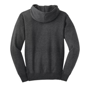 Sweat à capuche classique en polaire d'hiver, 100% coton, matière épaisse, impression de logo personnalisée, streetwear décontracté, mode - Product Image 6