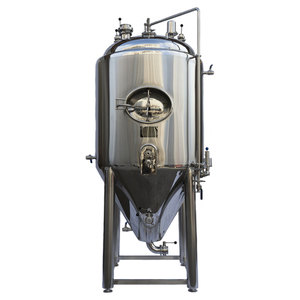 Sistema de enfriamiento de fermentador cónico de acero inoxidable 200L-500L para línea de procesamiento de tanque de fermentación de vino 60L 100L - Product Image 2