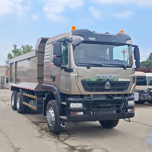 Camion benne d'occasion reconditionné Sinotruk Howo Tx375 6x4, poids lourd diesel pour le transport de chantier - Product Image 2