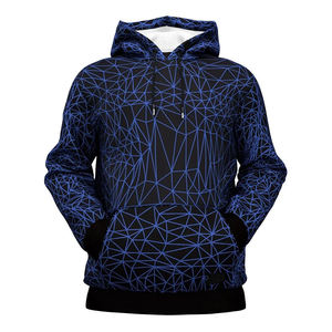 Nouveau sweat-shirt tendance à impression décharge, unisexe, grande taille, logo personnalisé de haute qualité, impression personnalisée, 100% coton - Product Image 1