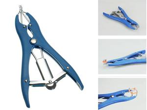 Elastrateur de castration animale pour chèvres, moutons et bovins Castrations de bétail Outils d'applicateur vétérinaire Instrument durable - Product Image 5