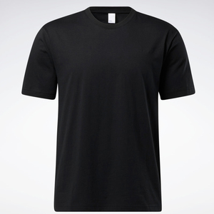 High Quality Black Vintage Boxy <b>Cropped</b> T-Shirt for Men Drop Shoulder Oversized Heavyweight Solid Custom Designed for Optimal - Product Image 4
