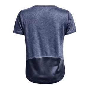 Camisetas gráficas de gran tamaño para mujer, logotipo personalizado, suave, básico, para exteriores, cuello redondo, liso, estilo informal, estampado, estilo de verano, colores sólidos en blanco - Product Image 3