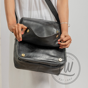 LW Trending Luxury Black Women's Cross Body Messenger Bag Adjustable <b>Strap</b> <b>Shoulder</b> Bag Fashionable for Summer - Product Image 3