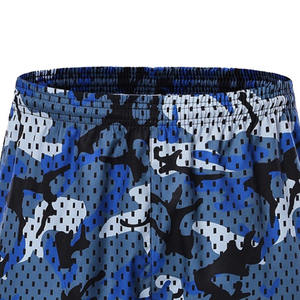 Shorts de sport pour hommes Shorts souples en polyester à sublimation avec cordon de serrage Short d'entraînement en maille personnalisé à séchage rapide pour hommes - Product Image 2