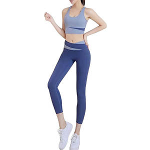 Conjuntos de Yoga para Mujer, Nueva Colección Verano 2025, Transpirables y Ecológicos, Conjunto de 2 Piezas con Logotipo Frontal, Conjunto de Brasier Deportivo - Product Image 4