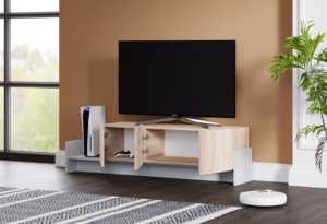 Soportes de TV en color gris y Sonomo con imagen moderna del fabricante turco, superventas para uso en sala de estar y dormitorio - Product Image 2