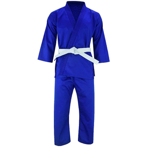 Conjunto de ropa de artes marciales Unisex de calidad superior hecho a medida algodón transpirable secado rápido uniforme de Karate ligero OEM disponible - Product Image 1