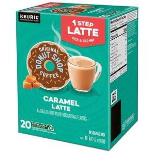 The Original Donut Shop Caramel One-Step Latte, Cápsulas Keurig K-Cup Individuales, Paquete de 20 - Product Image 5