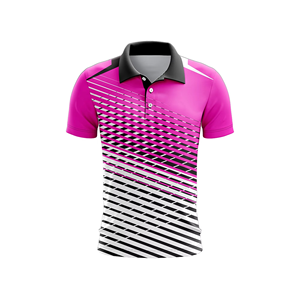 Logo personnalisé T-shirt polo tricoté en coton coupe ajustée pour femmes respirant Golf Tennis Sportswear Manches courtes Logo sur le devant/à la taille - Product Image 5