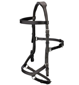 Bridas de competición Micklem-Marrón Equitación profesional Brida de caballo de buena calidad Logotipo personalizado Superventas Precio bajo - Product Image 5