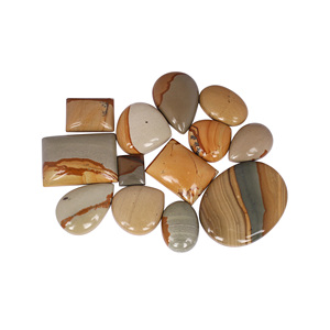 Fournitures de fabrication de bijoux Cabochon de jaspe américain naturel 50 grammes de pierres précieuses en vrac pour bijoux - Product Image 1