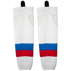 Chaussettes de hockey en gros de haute qualité, impression par sublimation complète, chaussettes de hockey sur glace personnalisées bon marché - Product Image 1