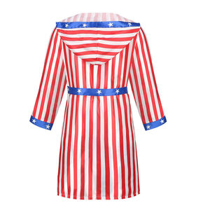 Nouveauté Robes de boxe pour hommes Impression de logo personnalisée Polyester/coton Respirant Séchage rapide Léger Service OEM HEXIQON - Product Image 2