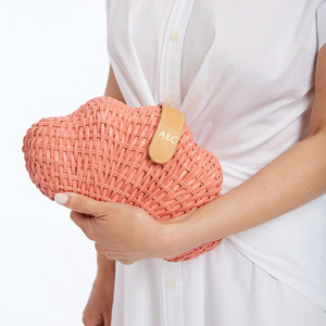 Dernier modèle de sac à bandoulière de luxe en rotin, sac de soirée, sac tendance coloré, fabriqué au Vietnam - Product Image 2