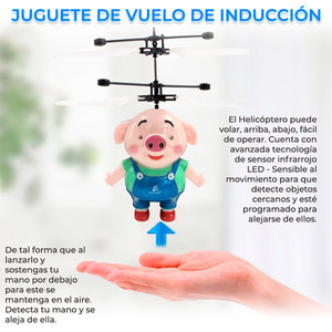 JUG.FXQ382 Modellino di Giocattolo Volante a Induzione Realizzato in Plastica Resistente - Product Image 5